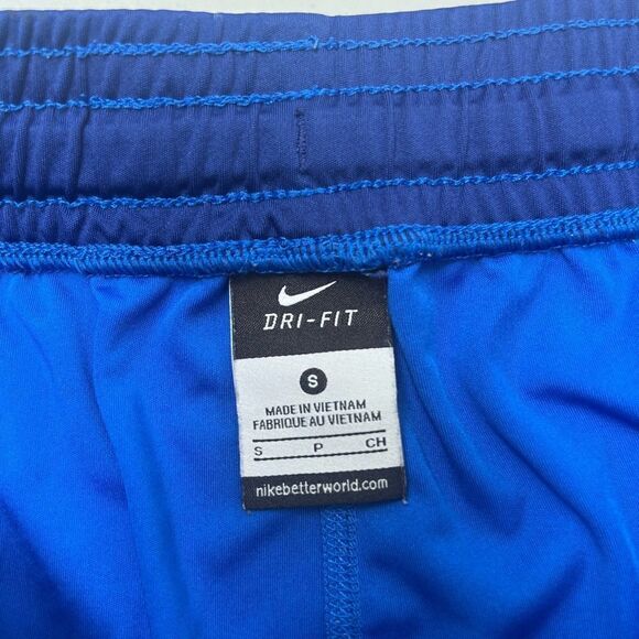 Nike Dri-Fit Fly Knit Training Gym Shorts Blue 613595 Womens Small Running - Picture 3 of 5